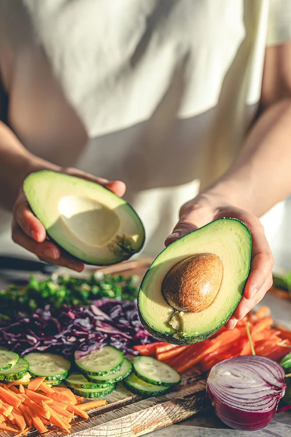 Aguacate Kumaica y Vegetales